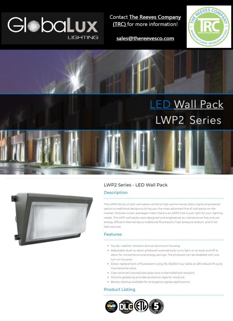 Light Up Summer Foot Traffic with GlobaLux Lighting! The Reeves